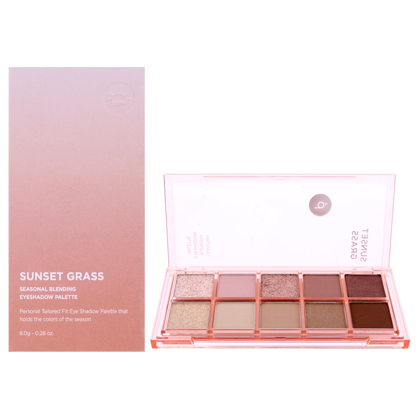 Seasonal Blending Eyeshadow Palette - 01 Sunset Grass by Peach C for Women - 0.28 oz Eye Shadow