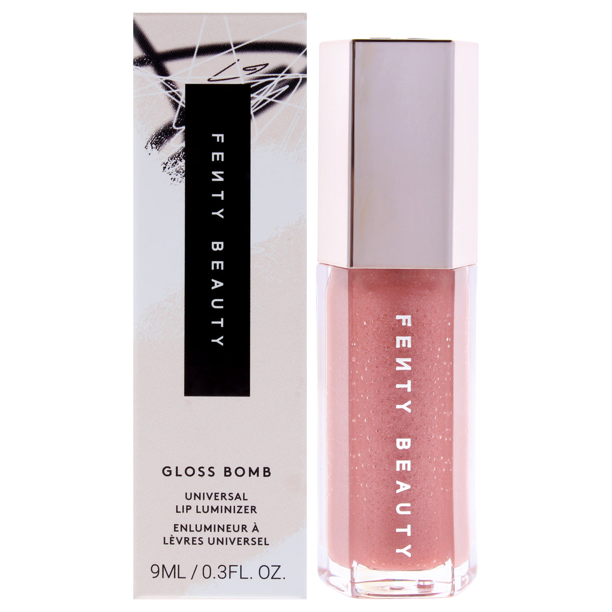 Gloss Bomb Universal Lip Luminizer - 02 Fussy by Fenty Beauty for Women - 0.3 oz Lip Gloss