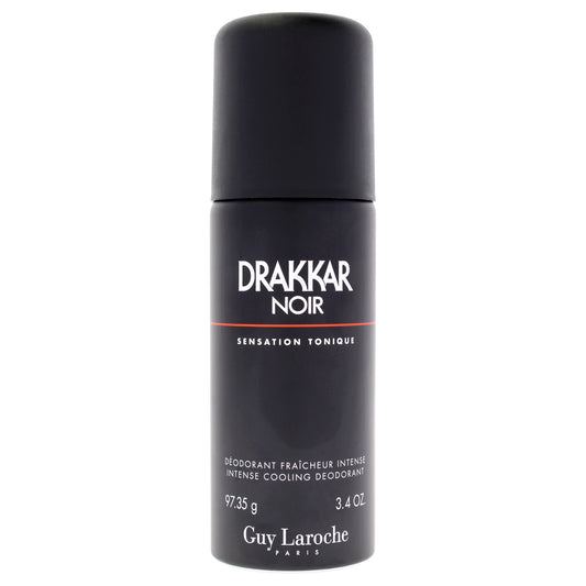 Drakkar Noir Sensation Tonique by Guy Laroche for Men - 3.4 oz Deodorant Spray