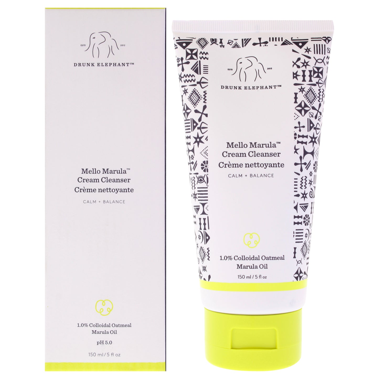 Mello Marula Cream Cleanser by Drunk Elephant for Unisex - 5 oz Cleanser