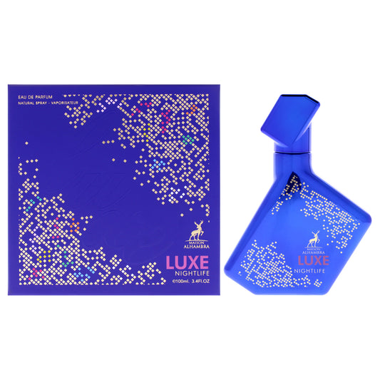 Luxe - Nigthlife by Maison Alhambra for Unisex - 3.4 oz EDP Spray