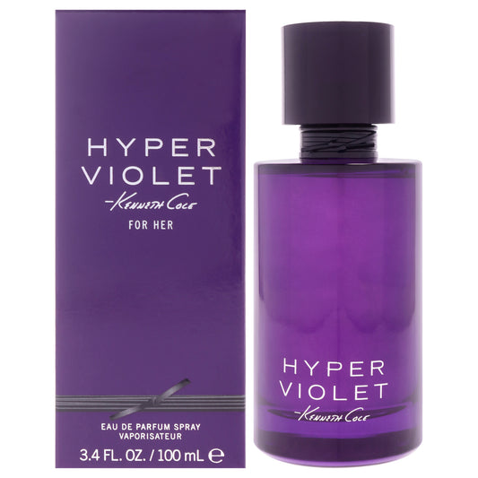 Hyper Violet by Kenneth Cole for Women - 3.4 oz EDP Spray