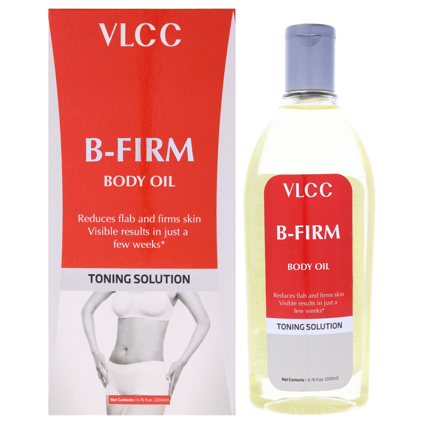 B-Firm Body Oil by VLCC for Women - 6.76 oz Oil