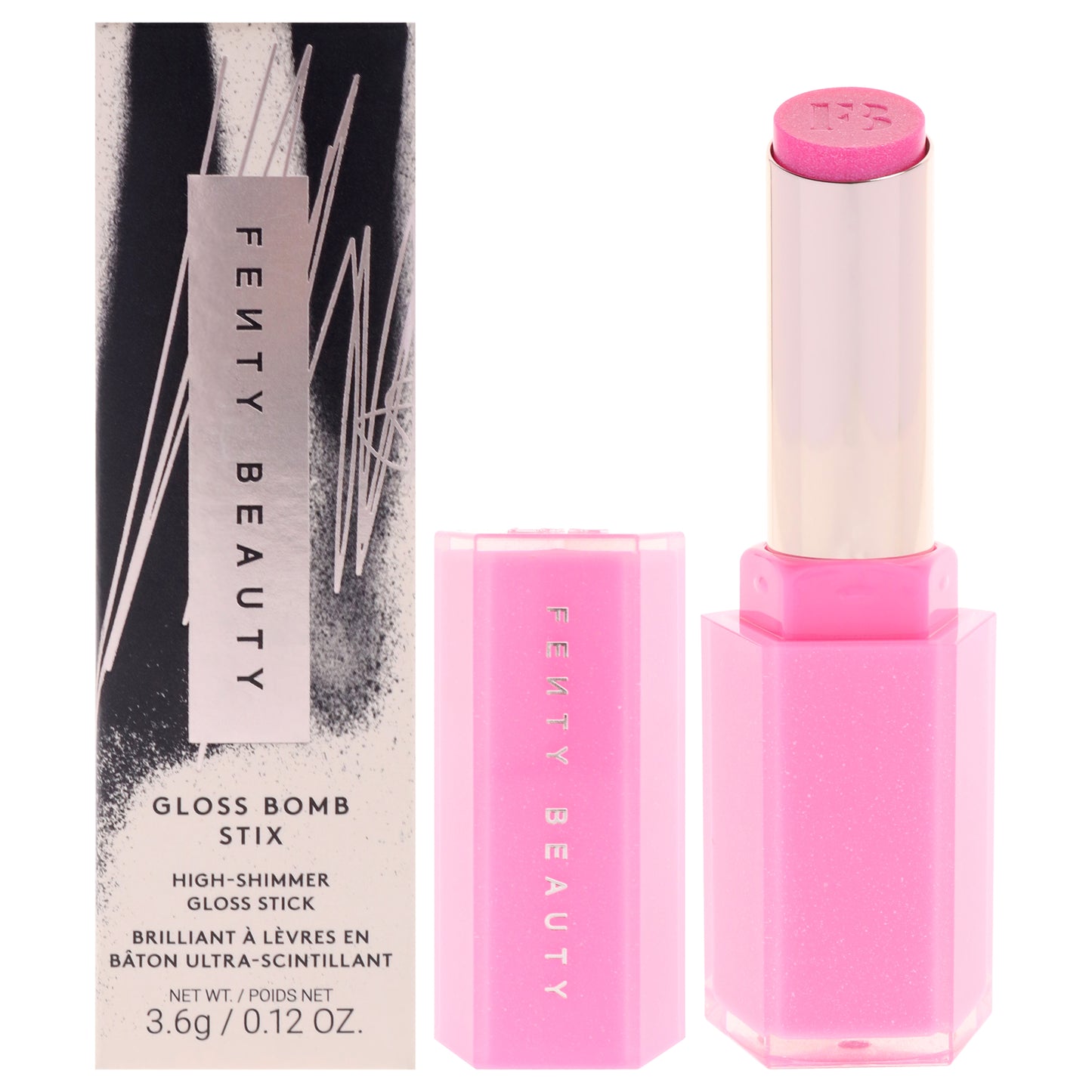 Gloss Bomb Stix Shimmer - 05 Flamingo Fling by Fenty Beauty for Women - 0.12 oz Lipstick