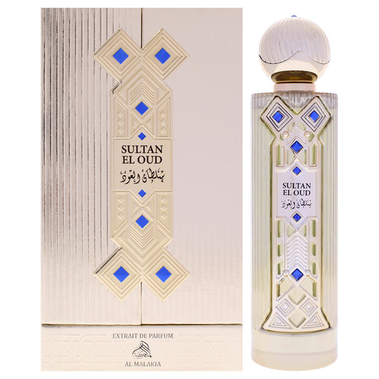 Sultan - El Oud by Al Malakia for Unisex - 3.3 oz Extrait De Parfum Spray