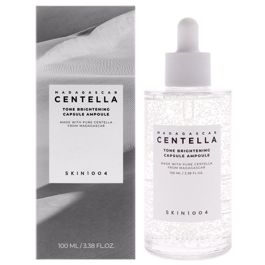 Madagascar Centella Tone Brightening Capsule Ampoule by Skin1004 for Women - 3.38 oz Toner