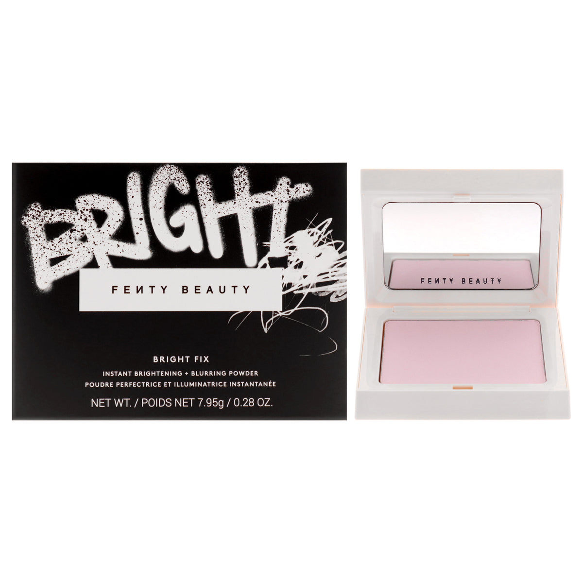 Bright Fix Instant Brightening Plus Blurring Powder - 01 Lavender by Fenty Beauty for Women - 0.28 oz Powder