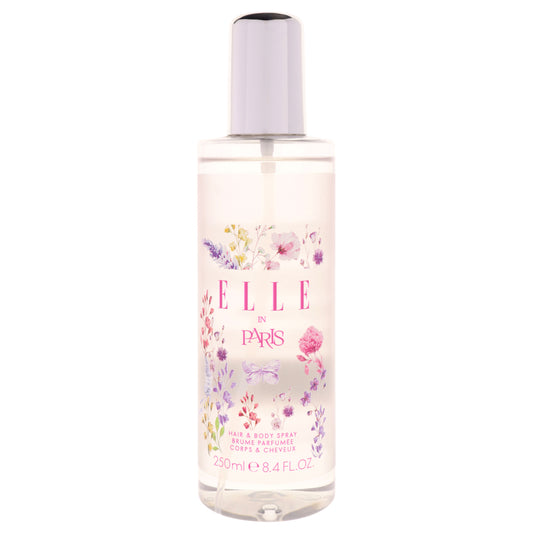 In Paris Hair and Body Spray by Elle for Women - 8.4 oz Body Spray
