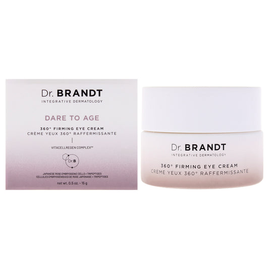 Dare to Age 360 Firming Eye Cream by Dr. Brandtfor Unisex - 0.5 oz Cream