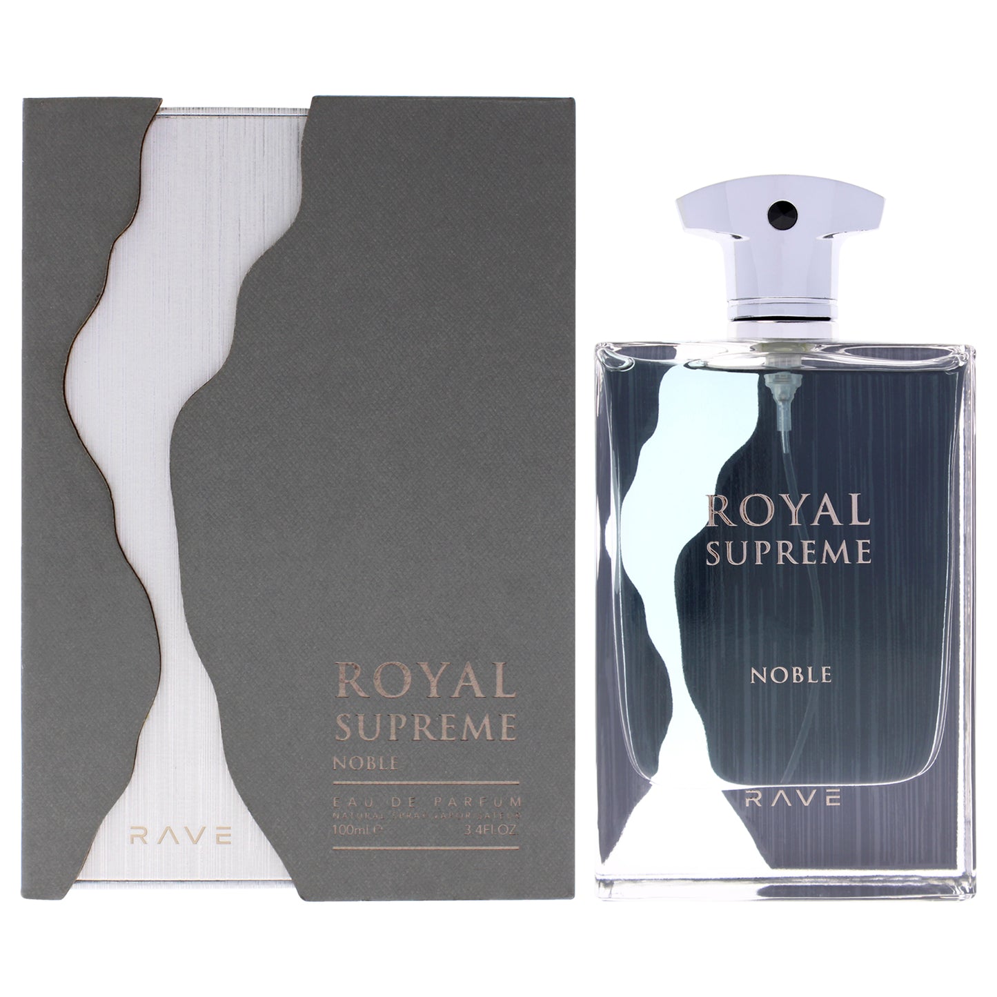 Rave - Royal Supreme Noble by Lattafa for Men - 3.4 oz EDP Spray