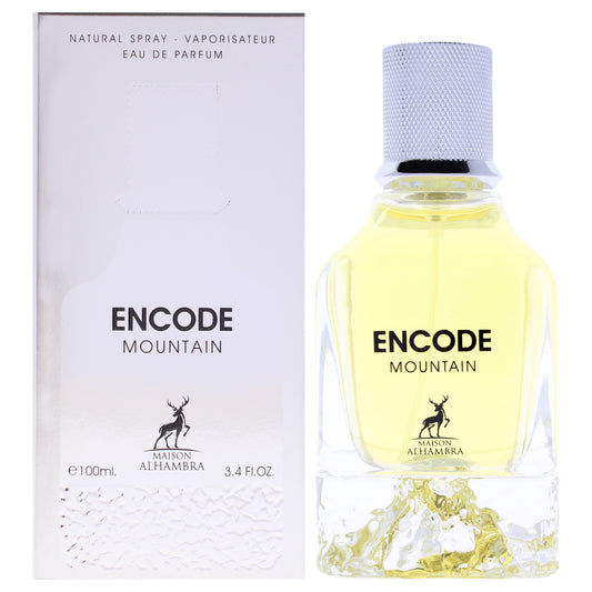 Encode Mountain by Maison Alhambra for Men - 3.4 oz EDP Spray