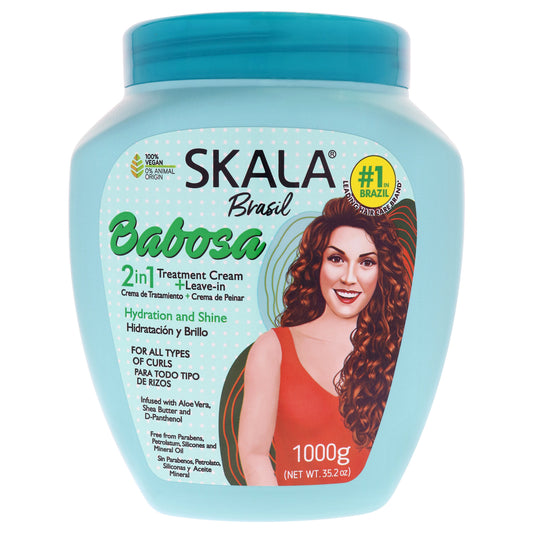 2in1 Aloe Vera Hair Treatment Conditioning Cream by Skala for Women - 35.2 oz Treatment