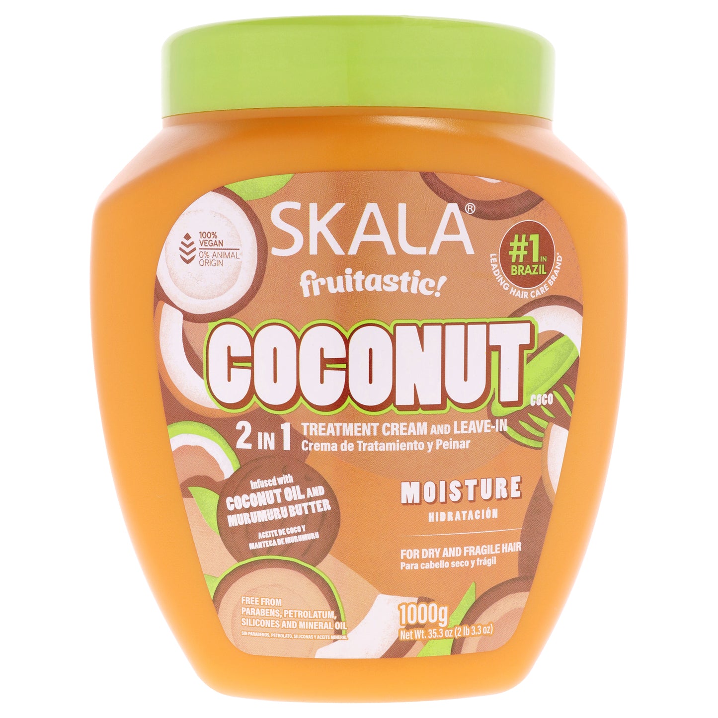 Fruitastic Coconut Treatment Cream by Skala for Women - 35.02 oz Cream
