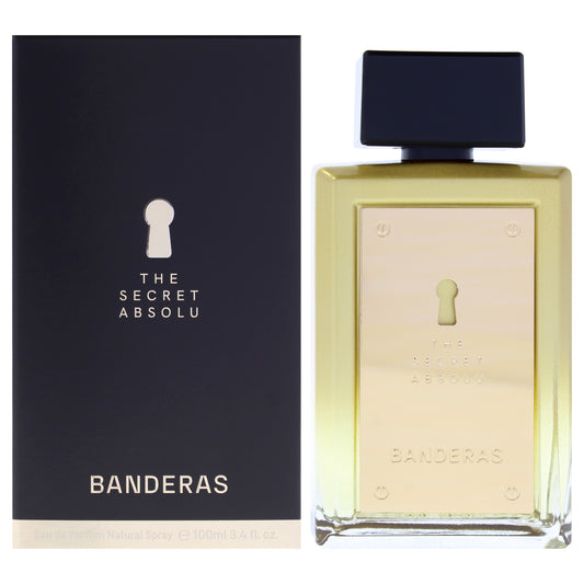 The Secret Absolu by Antonio Banderas for Men - 3.4 oz EDP Spray