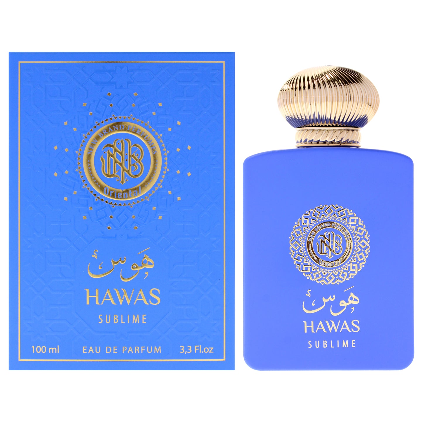 Oriental Hawas Sublime by New Brand for Unisex - 3.3 oz EDP Spray