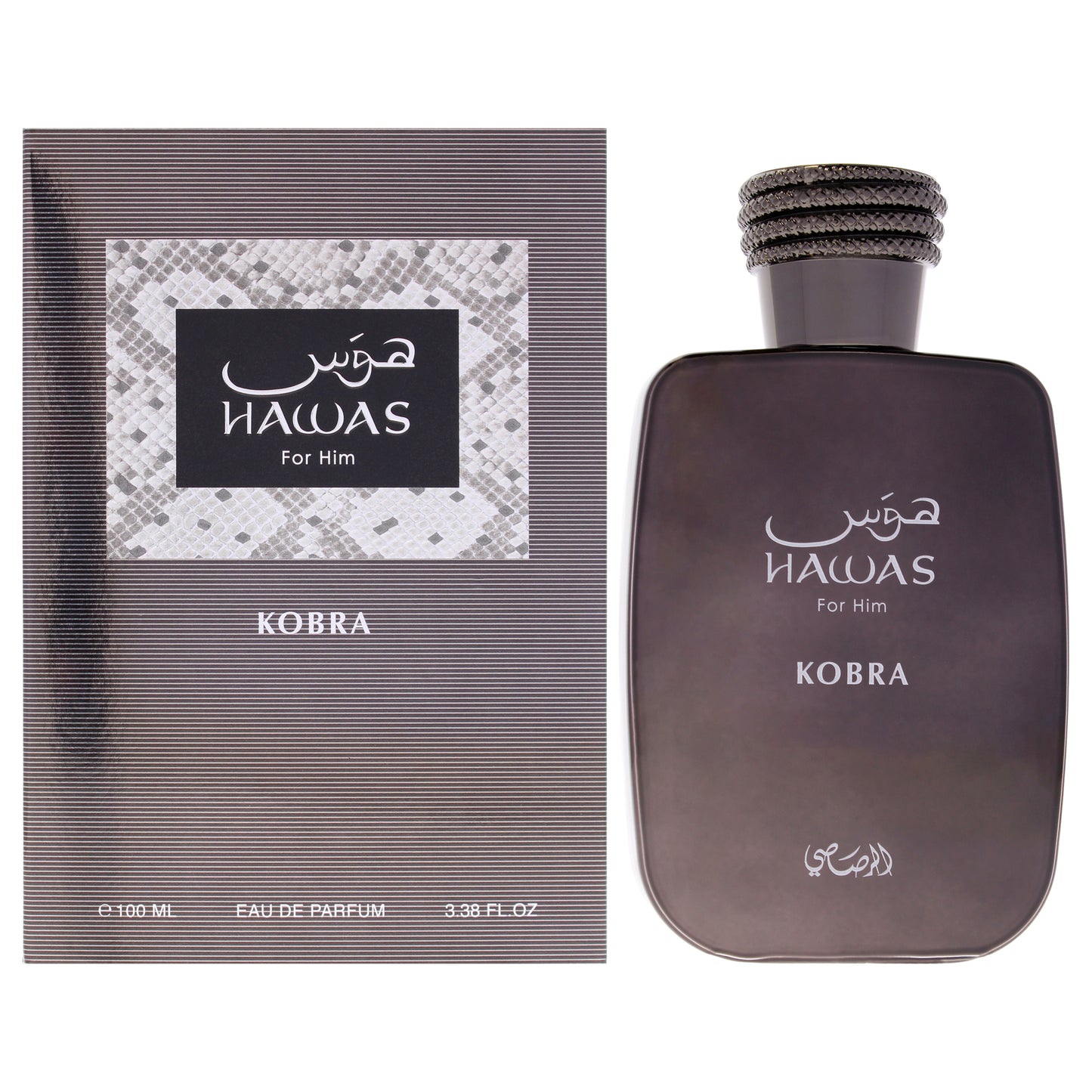 Kobra by Rasasi for Men - 3.38 oz EDP Spray