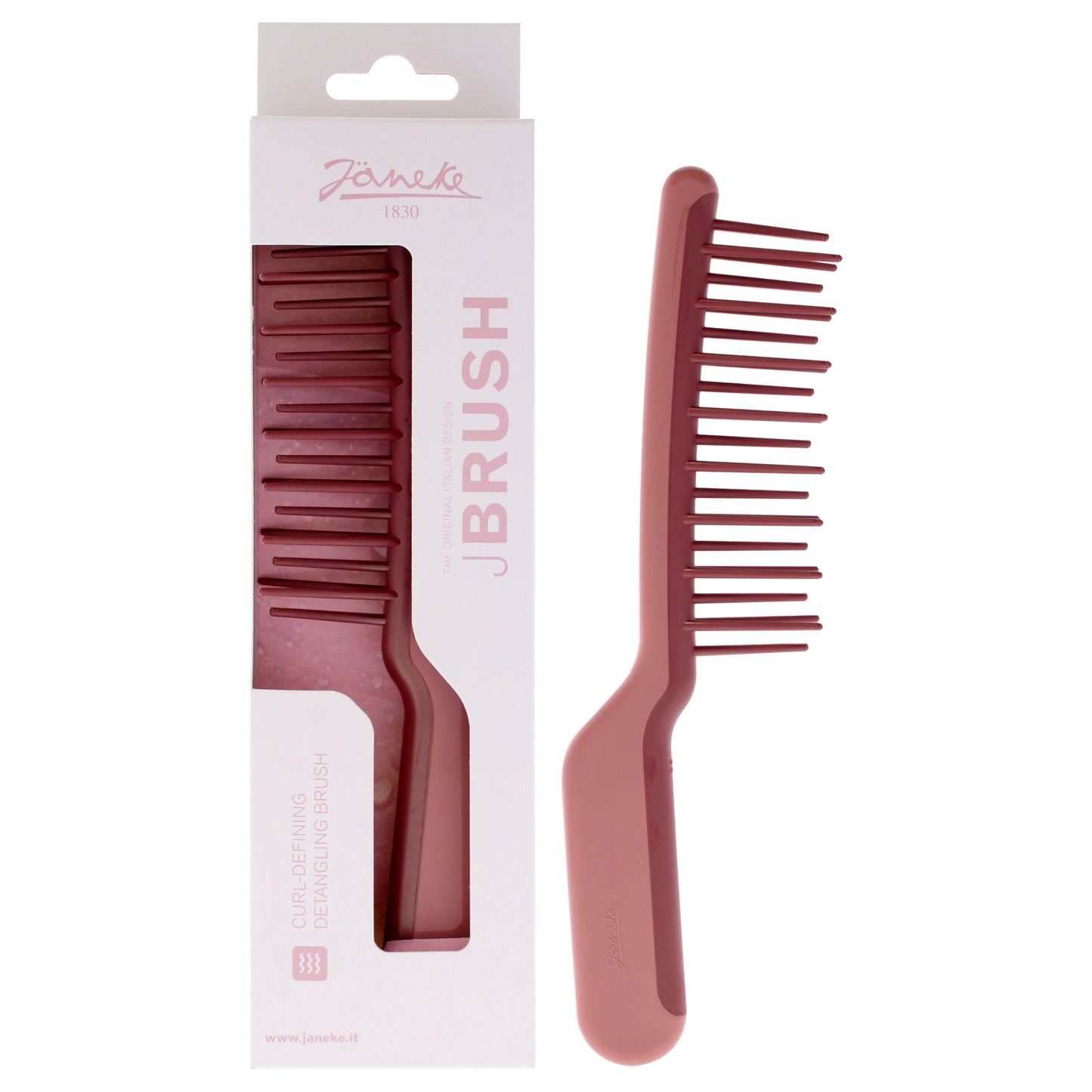 J Brush - Pink by Janeke for Unisex - 1 Pc Hair Brush