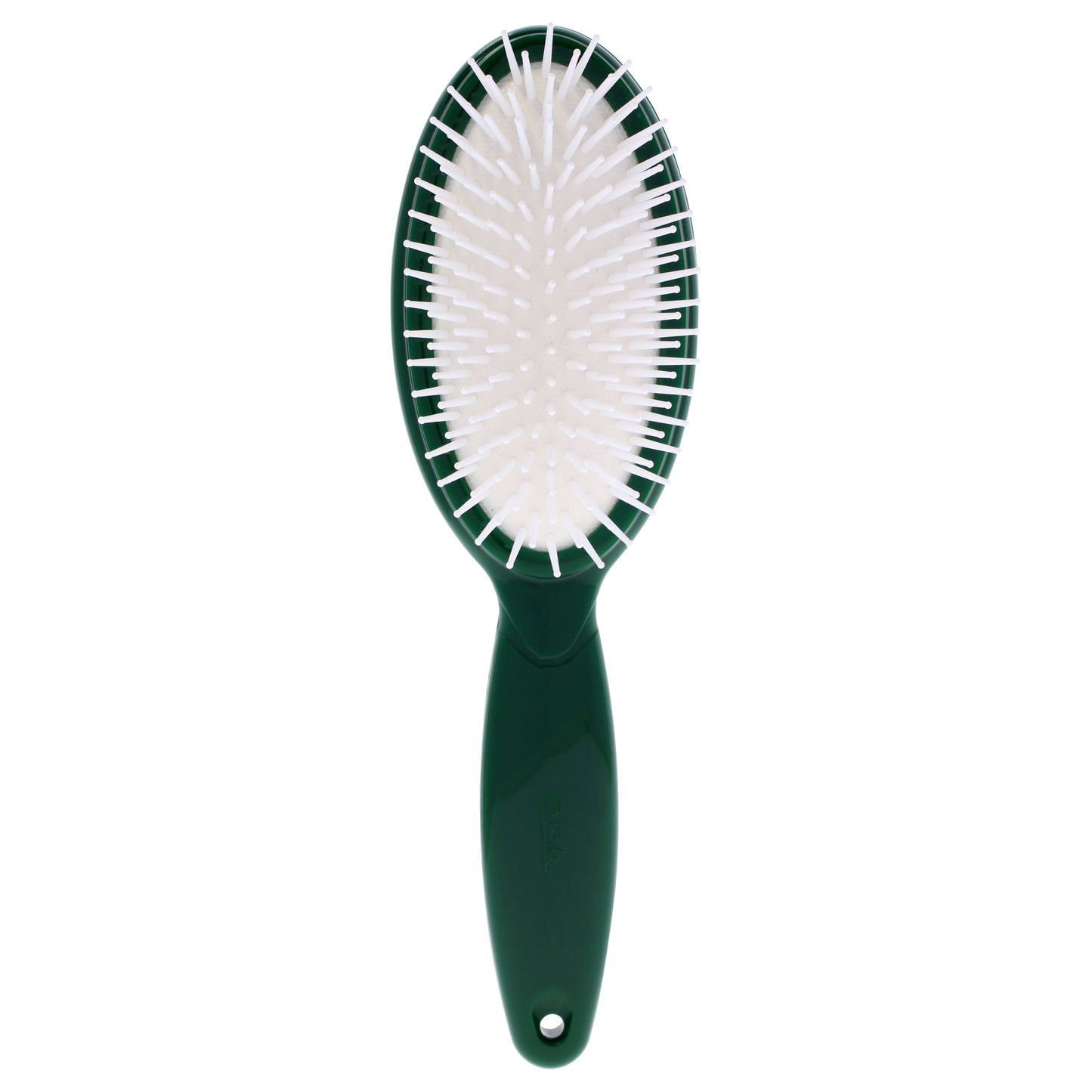 Large Oval Pneumatic Brush - Green by Janeke for Unisex - 1 Pc Hair Brush