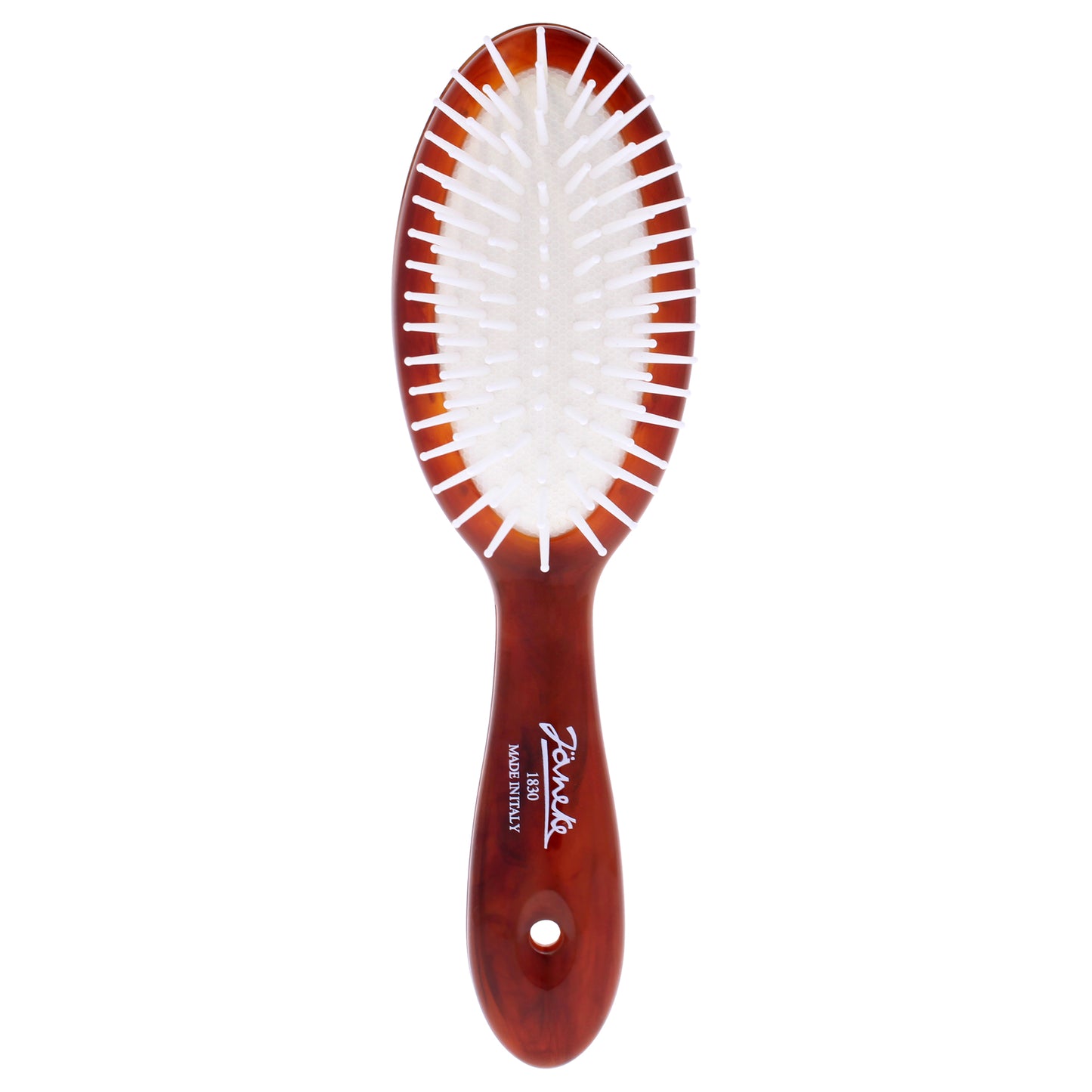 Medium Oval Hairbrush by Janeke for Unisex - 1 Pc Hair Brush
