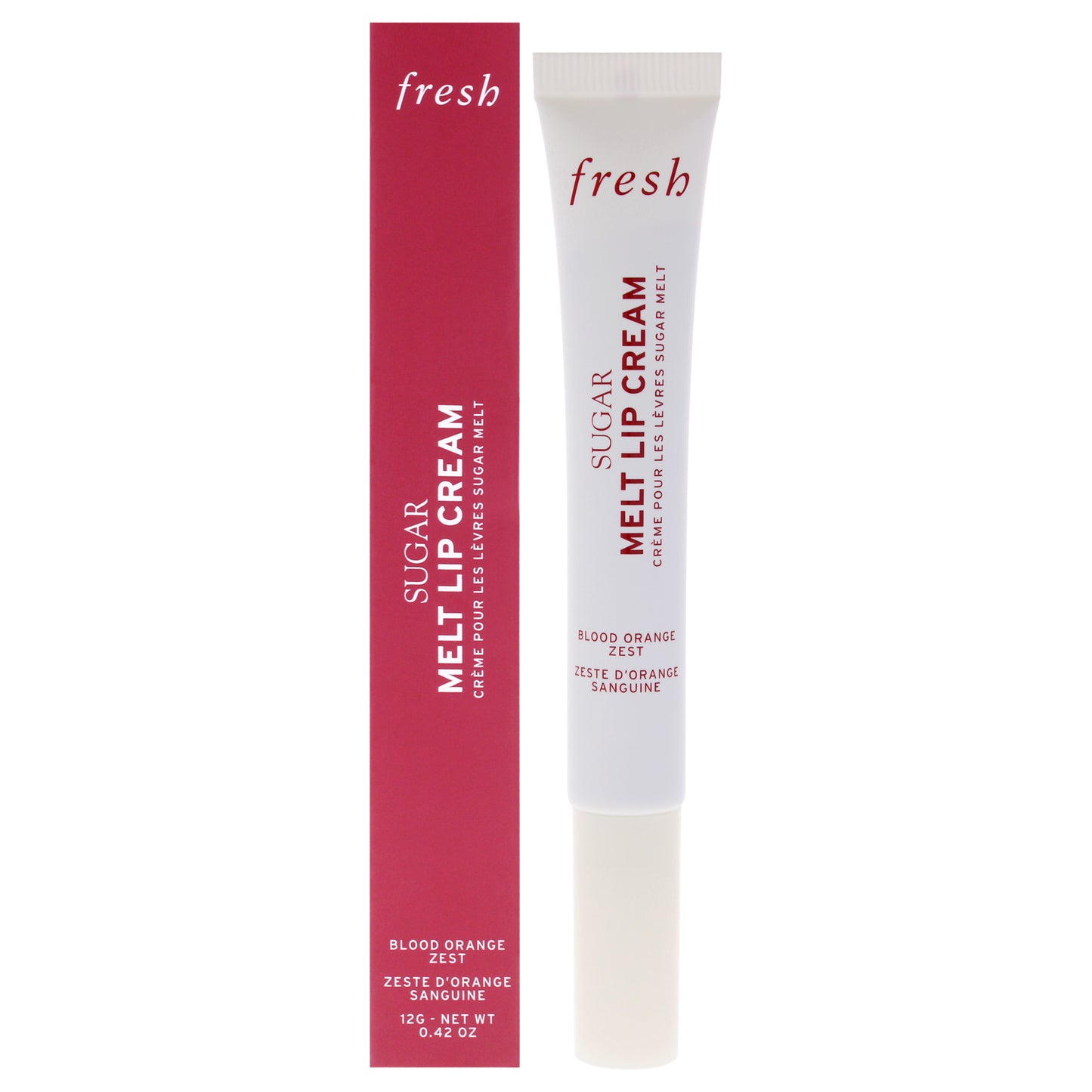 Sugar Melt Lip Cream - Blood Orange Zest by Fresh for Women - 0.42 oz Lip Treatment
