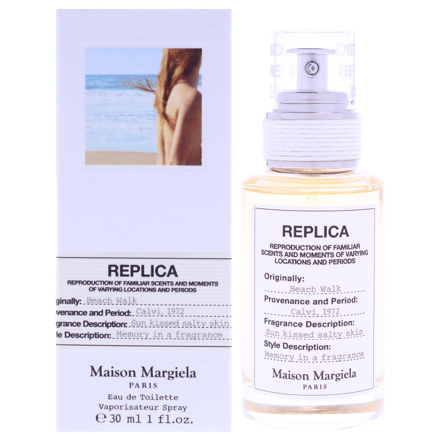 Replica Beach Walk by Maison Margiela for Women - 1 oz EDT Spray (Refillable)