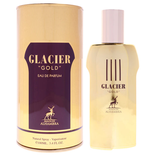 Glacier - Gold by Maison Alhambra for Unisex - 3.4 oz EDP Spray
