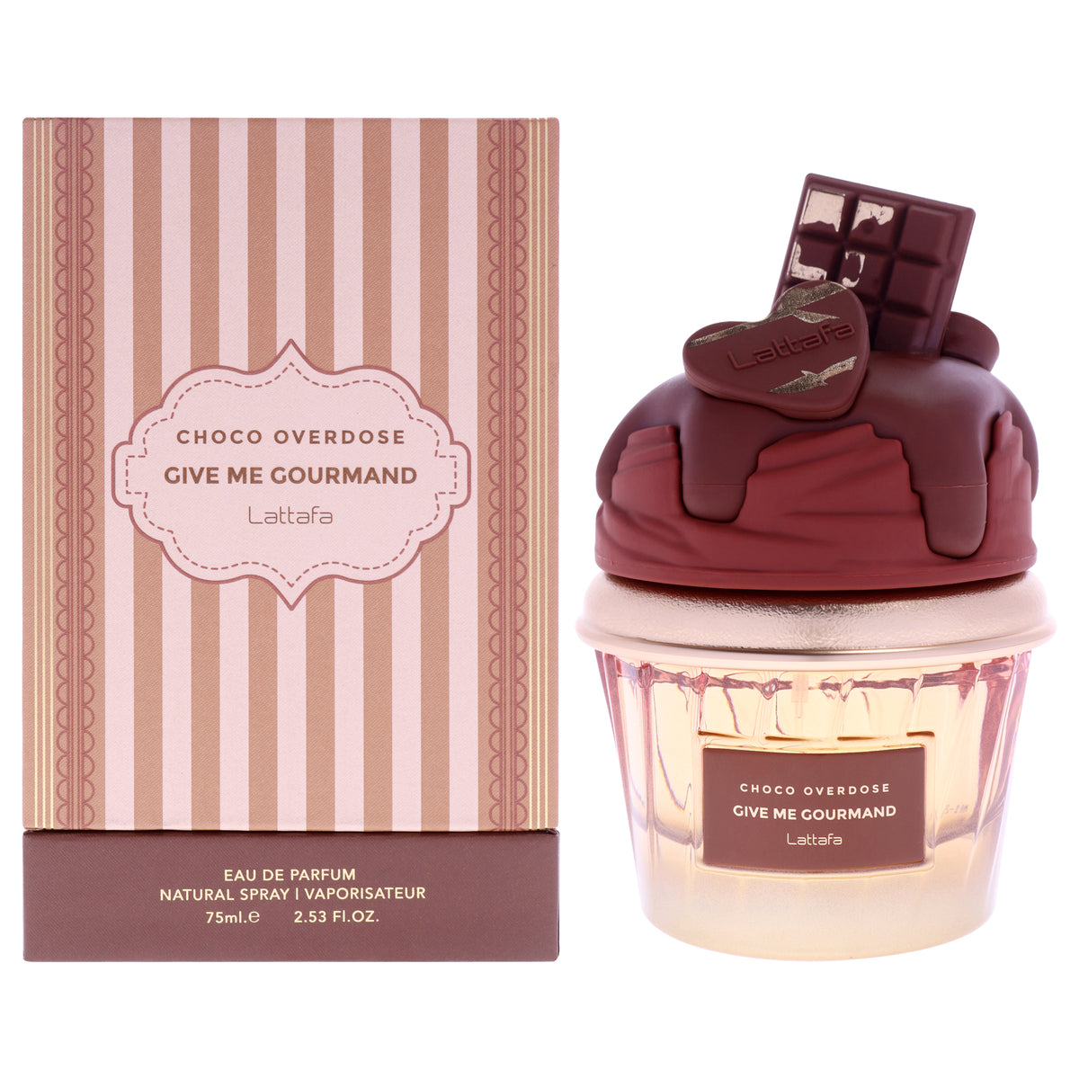 Give Me Gourmand - Choco Overdose by Lattafa for Unisex - 2.53 oz EDP Spray