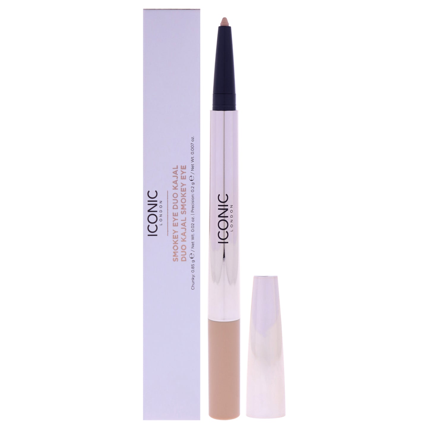 Smokey Eye Duo Kajal Eyeliner - Natural Neutral by Iconic London for Women - 0.027 oz Eyeliner