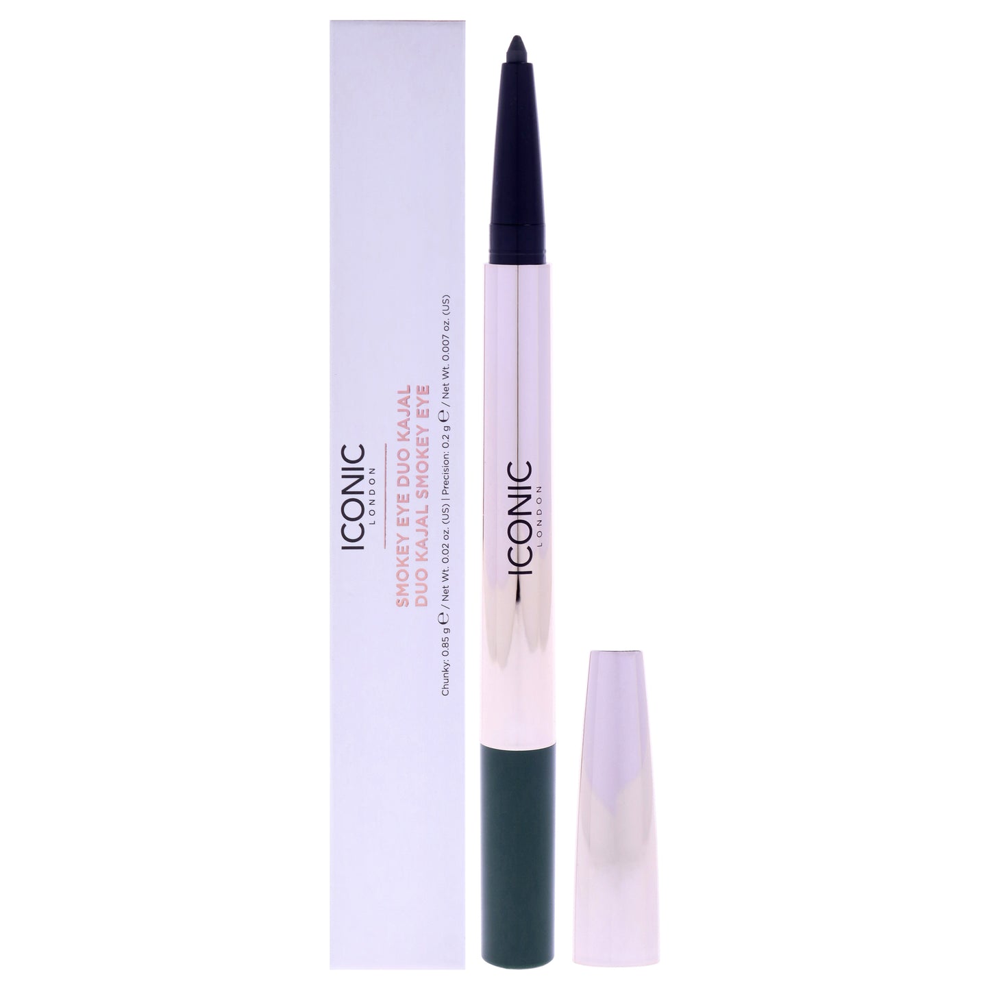 Smokey Eye Duo Kajal Eyeliner - Juniper Green by Iconic London for Women - 0.027 oz Eyeliner