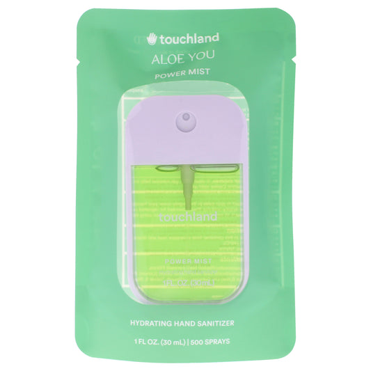 Power Mist Hydrating Hand Sanitizer - Aloe You by Touchland for Unisex - 1 oz Hand Sanitizer