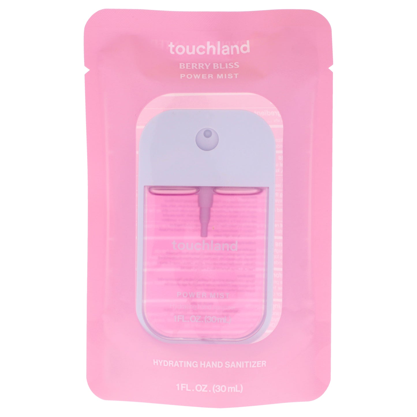 Power Mist Hydrating Hand Sanitizer - Berry Bliss by Touchland for Unisex - 1 oz Hand Sanitizer