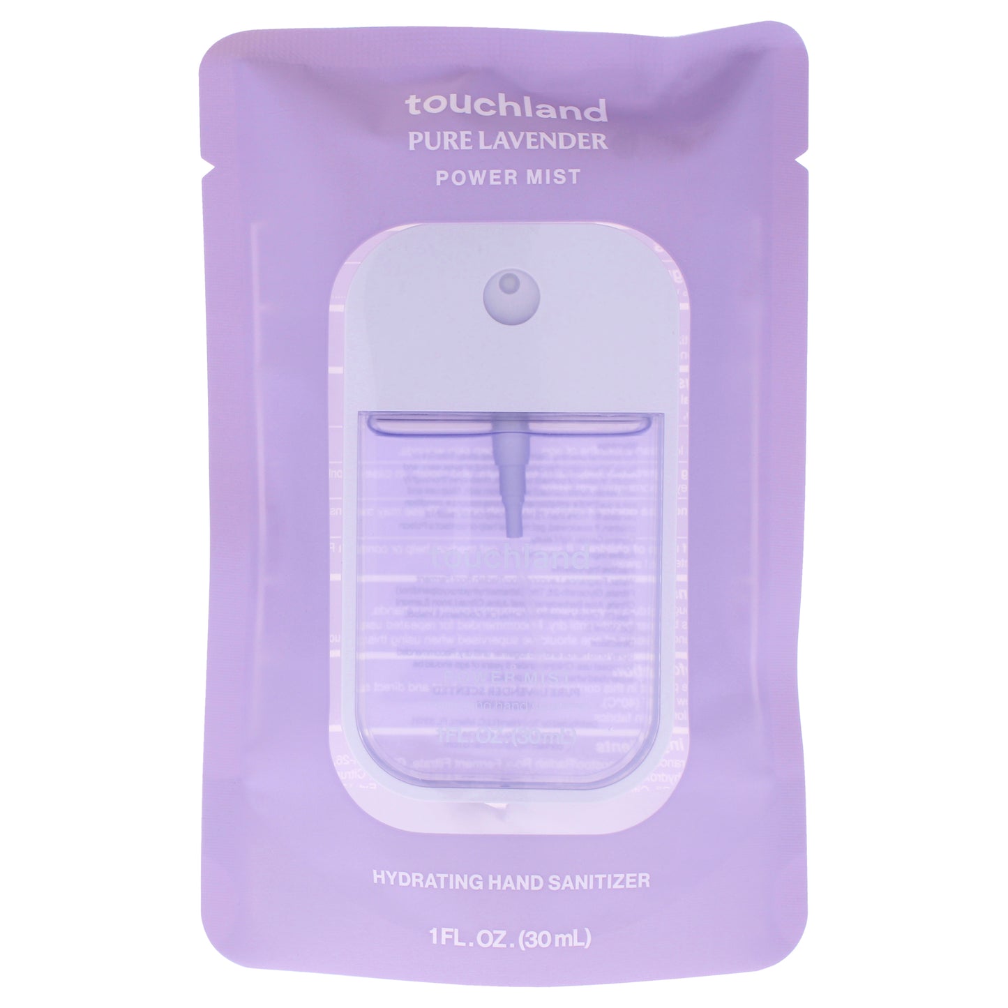 Power Mist Hydrating Hand Sanitizer - Pure Lavender by Touchland for Unisex - 1 oz Hand Sanitizer