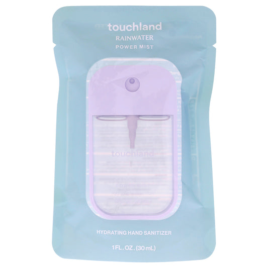 Power Mist Hydrating Hand Sanitizer - Rainwater by Touchland for Unisex - 1 oz Hand Sanitizer