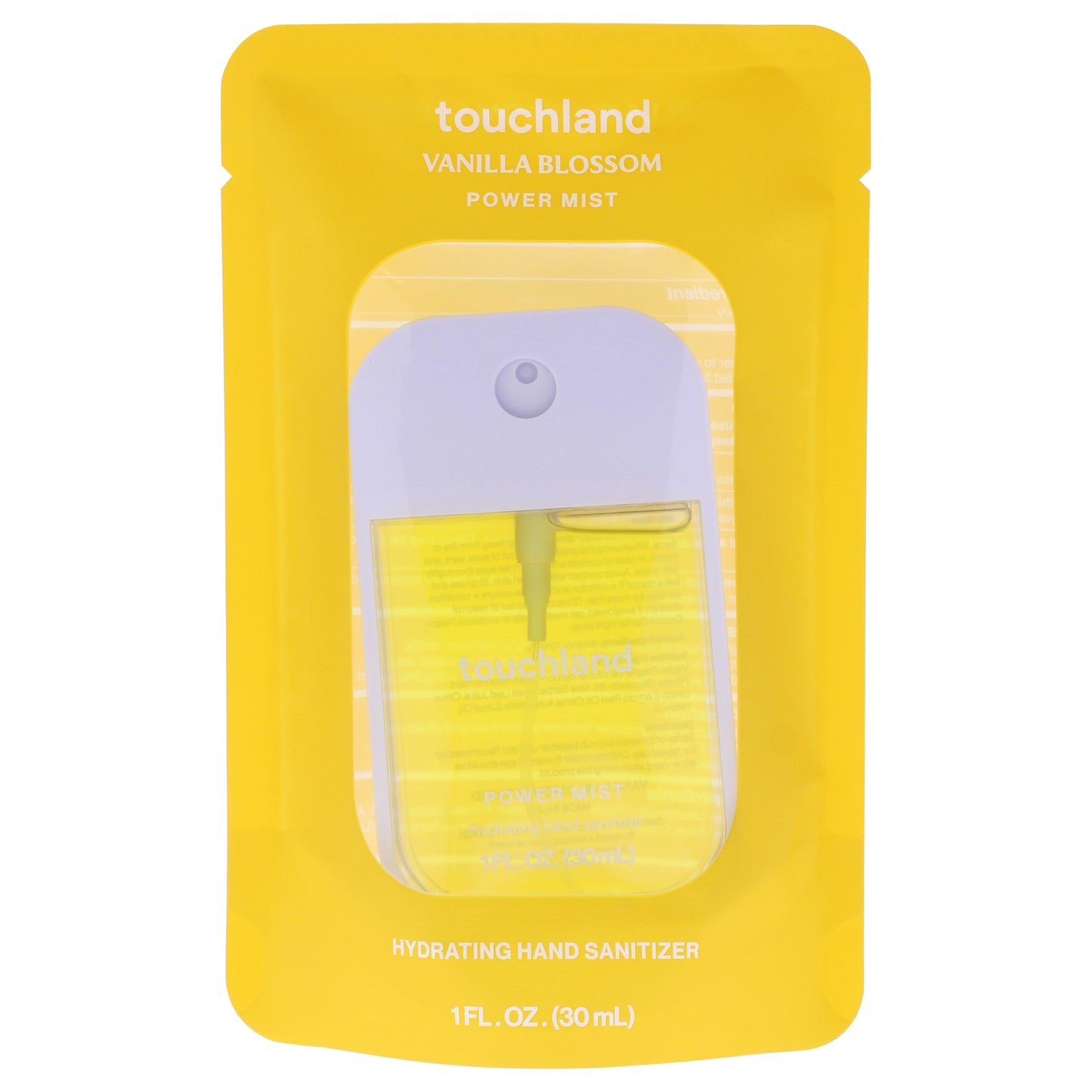 Power Mist Hydrating Hand Sanitizer - Vanilla Blossom by Touchland for Unisex - 1 oz Hand Sanitizer