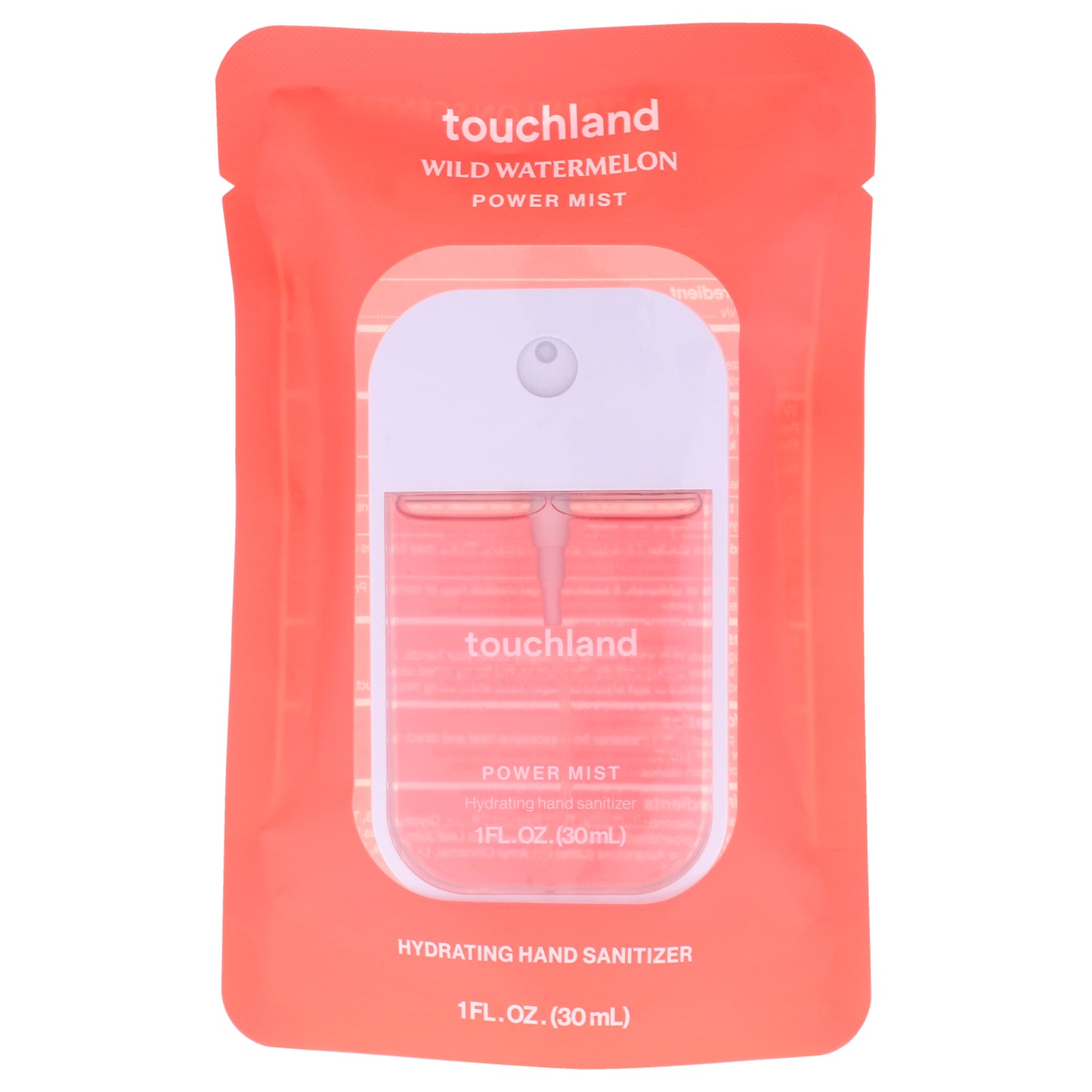 Power Mist Hydrating Hand Sanitizer - Wild Watermelon by Touchland for Unisex - 1 oz Hand Sanitizer