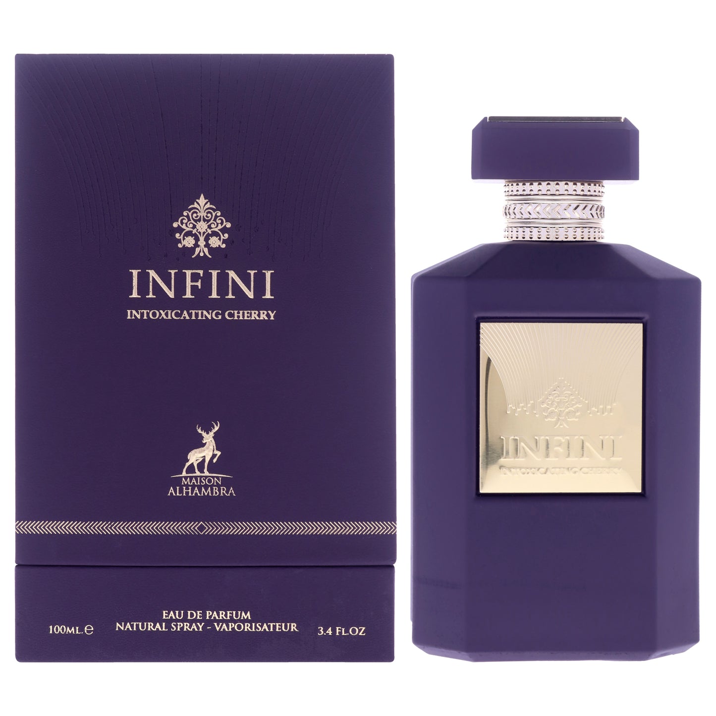 Infini - Intoxicating Cherry by Maison Alhambra for Unisex - 3.4 oz EDP Spray