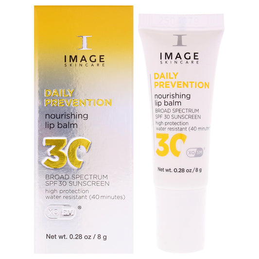 Daily Prevention Nourishing Lip Balm SPF 30 by Image for Unisex - 0.28 oz Lip Balm