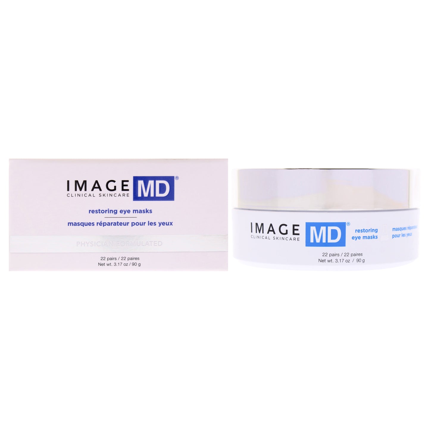 MD Restoring Eye Masks by Image for Unisex - 22 Pair Mask