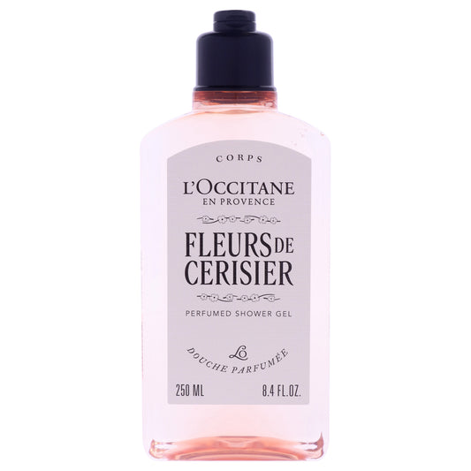 Cherry Blossom Perfumed Shower Gel by LOccitane for Women - 8.4 oz Shower Gel