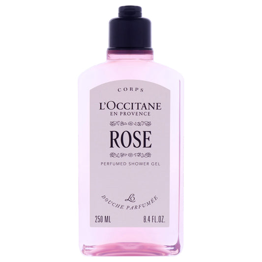 Rose Perfumed Shower Gel by LOccitane for Women - 8.4 oz Shower Gel