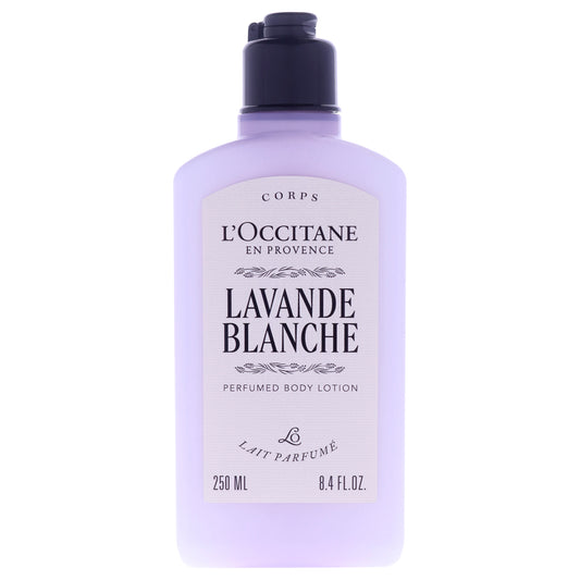 White Lavender Perfumed Body Lotion by LOccitane for Women - 8.4 oz Body Lotion