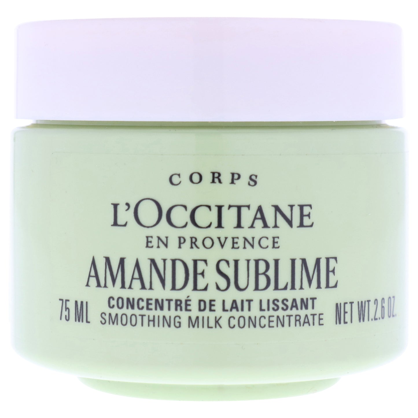 Almond Sublime Smoothing Milk Concentrate by LOccitane for Unisex - 2.6 oz Body Cream