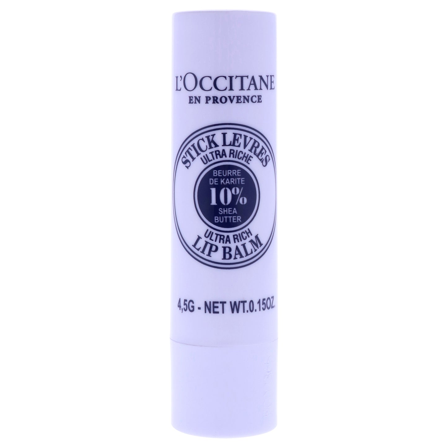 Shea Butter Ultra Rich Lip Balm by LOccitane for Unisex - 0.15 oz Lip Balm