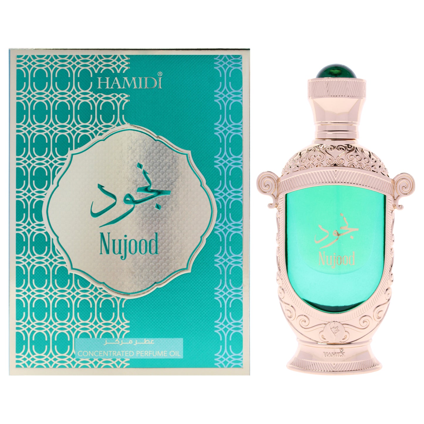 Nujood by Hamidi for Unisex - 0.67 oz Concentrated Perfume Oil