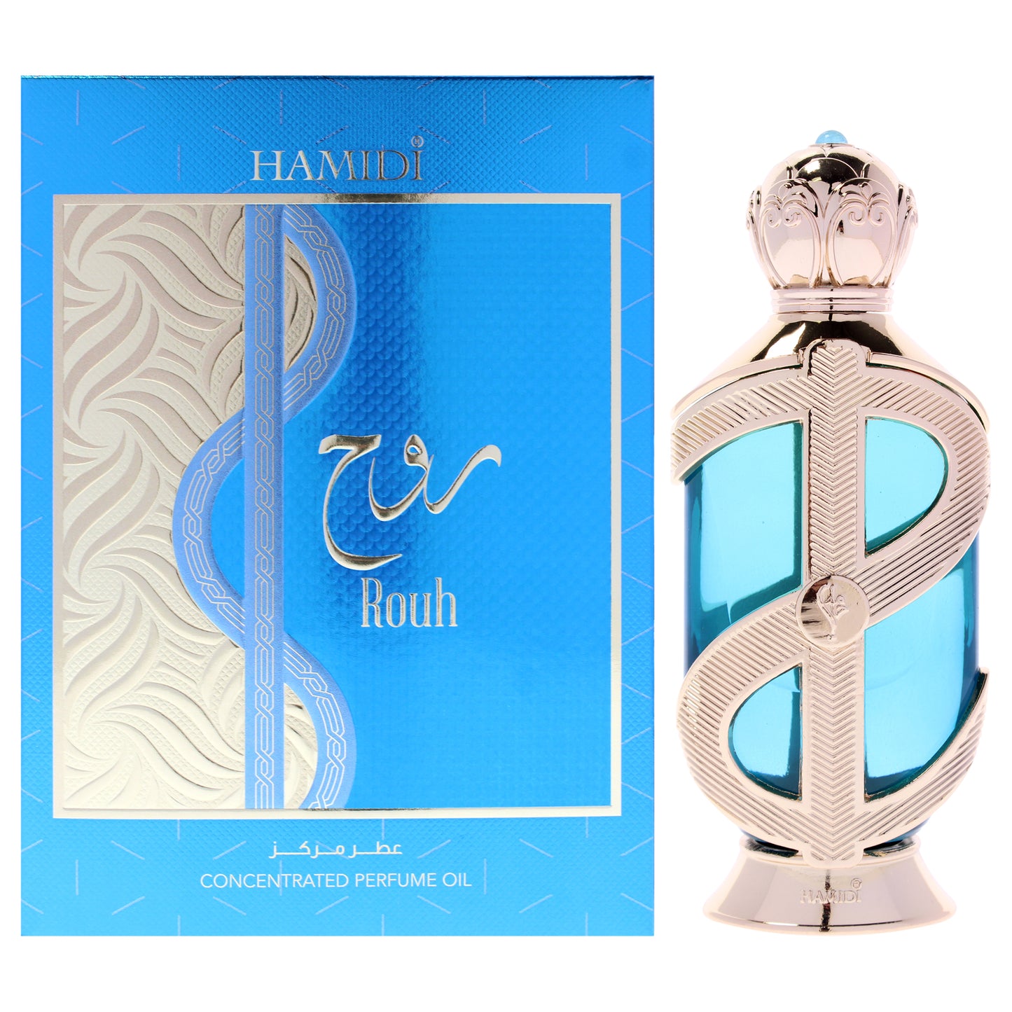 Rouh by Hamidi for Unisex - 0.67 oz Concentrated Perfume Oil