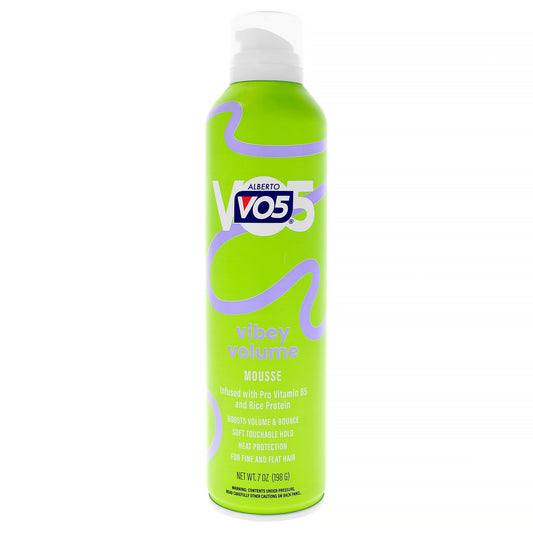 Vibey Volume Mousse by Alberto VO5 for Unisex - 7 oz Mousse