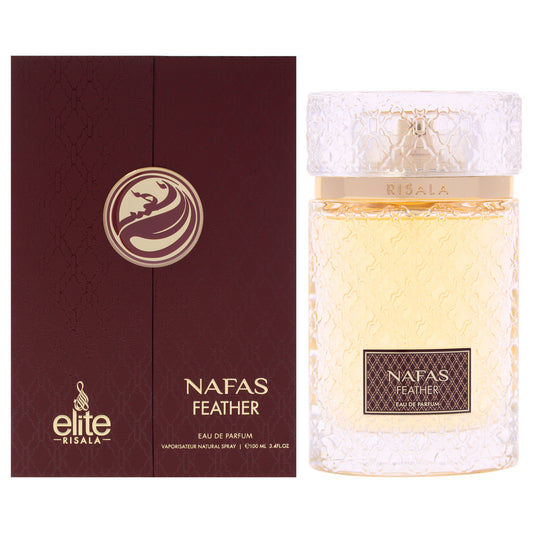 Elite - Nafas Feather by Risala for Unisex - 3.4 oz EDP Spray