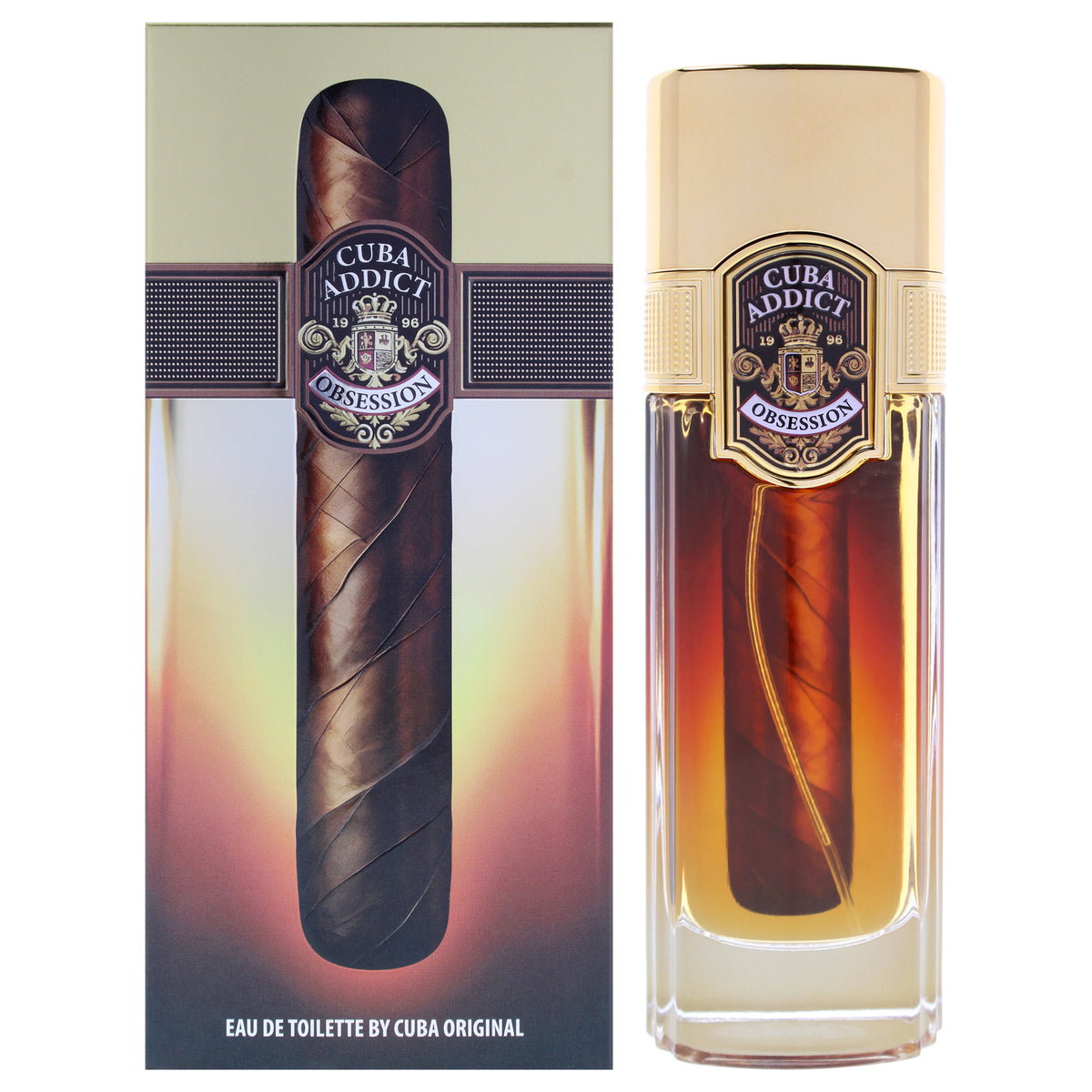 Cuba Addict - Obsession by Cuba for Men - 3.3 oz EDT Spray