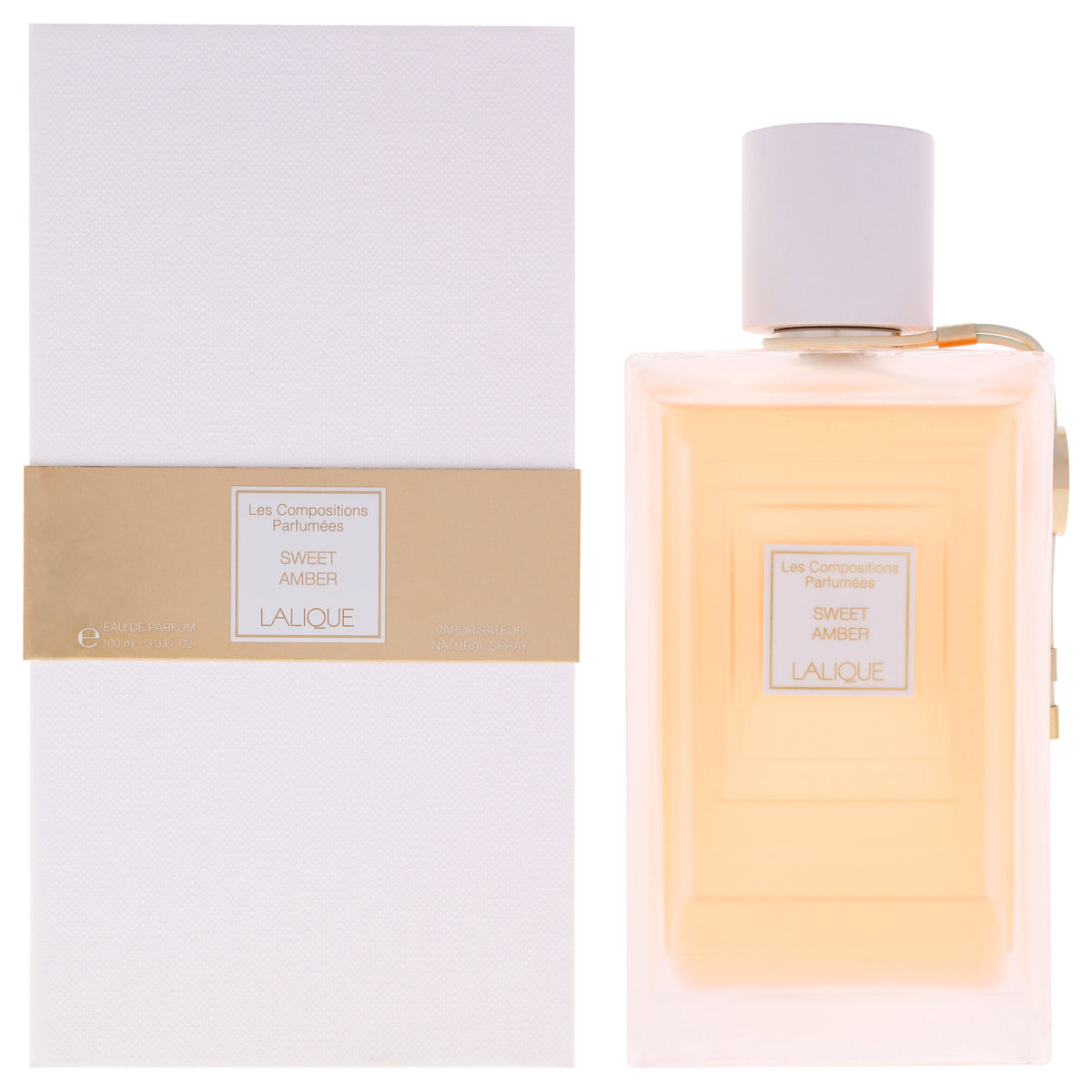 Sweet Amber by Lalique for Women - 3.3 oz EDP Spray