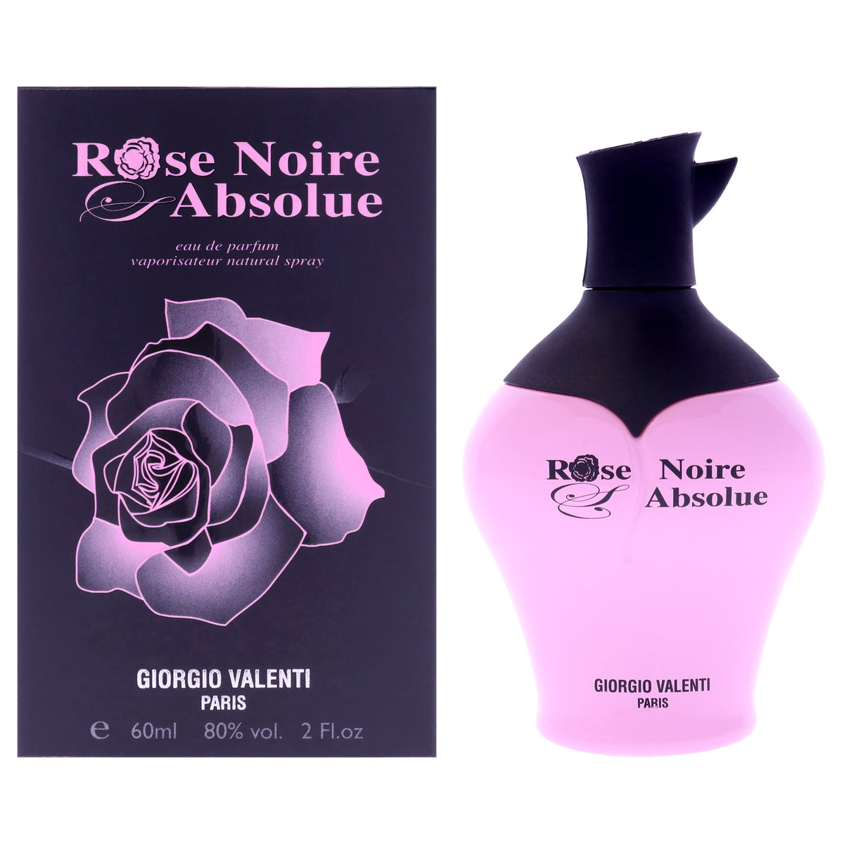 Rose Noire Absolue by Giorgio Valenti for Women - 2 oz EDP Spray